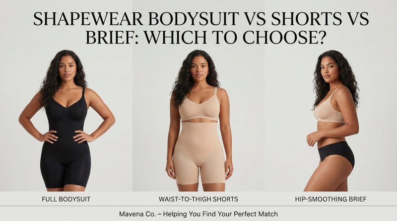 Shapewear Bodysuit vs Shorts vs Brief: Which to Choose?