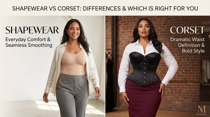 Shapewear vs Corset: Differences & Which Is Right for You