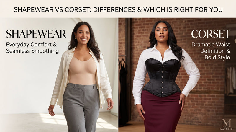 Shapewear vs Corset: Differences & Which Is Right for You