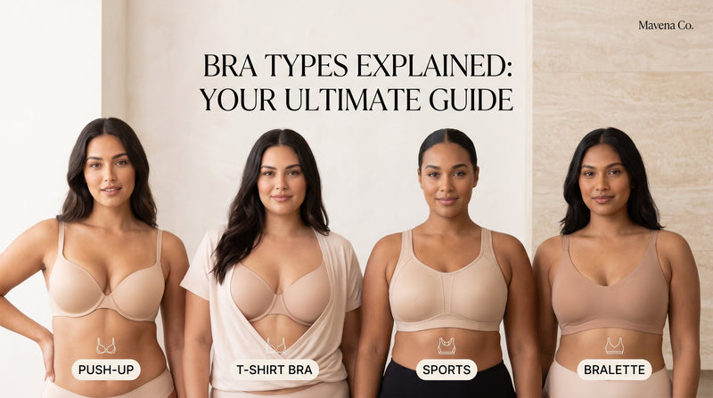 Bra Types Explained: From Push-Up to Sports Bra