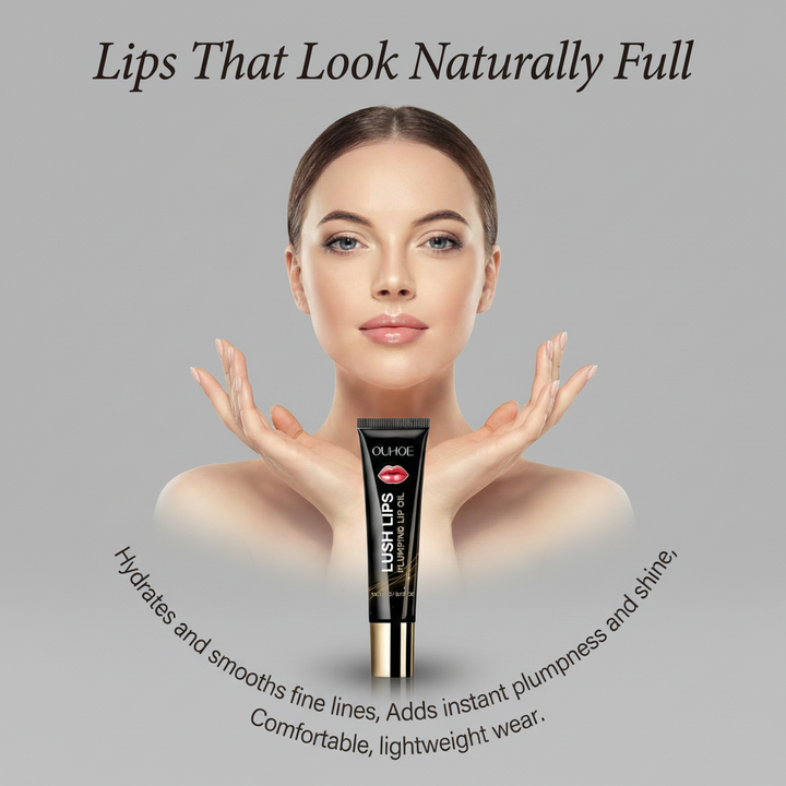 Lush Lips Serum Oil - back view