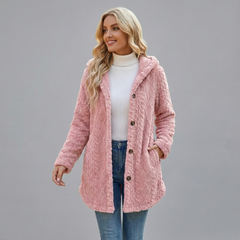 Knit Hoodie Jacket - styled look