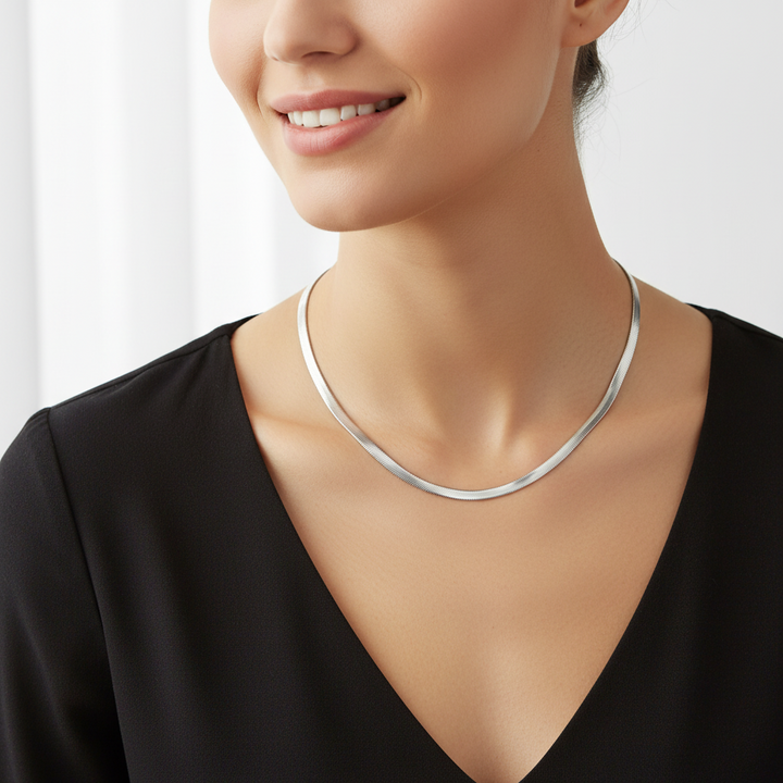 Snake Chain Necklace - colour option