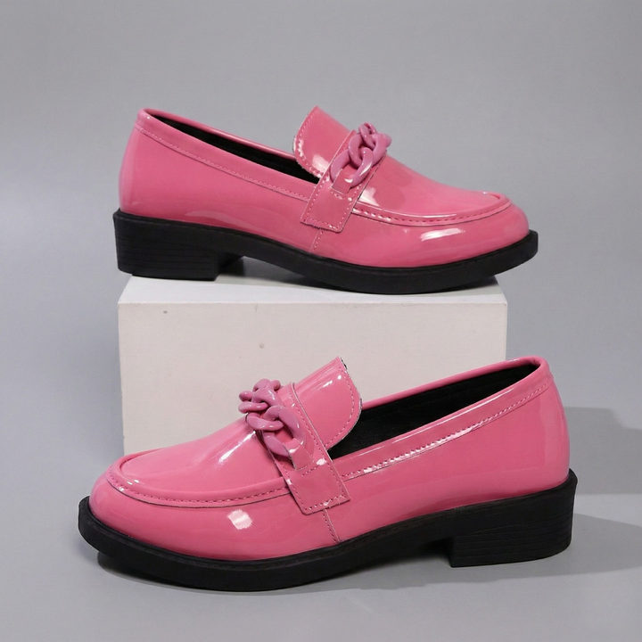 Chunky Chain Loafers - side view