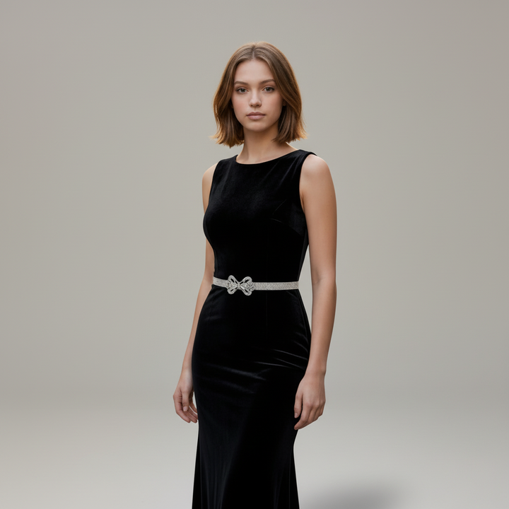 Slim Ribbon Elastic Belt
