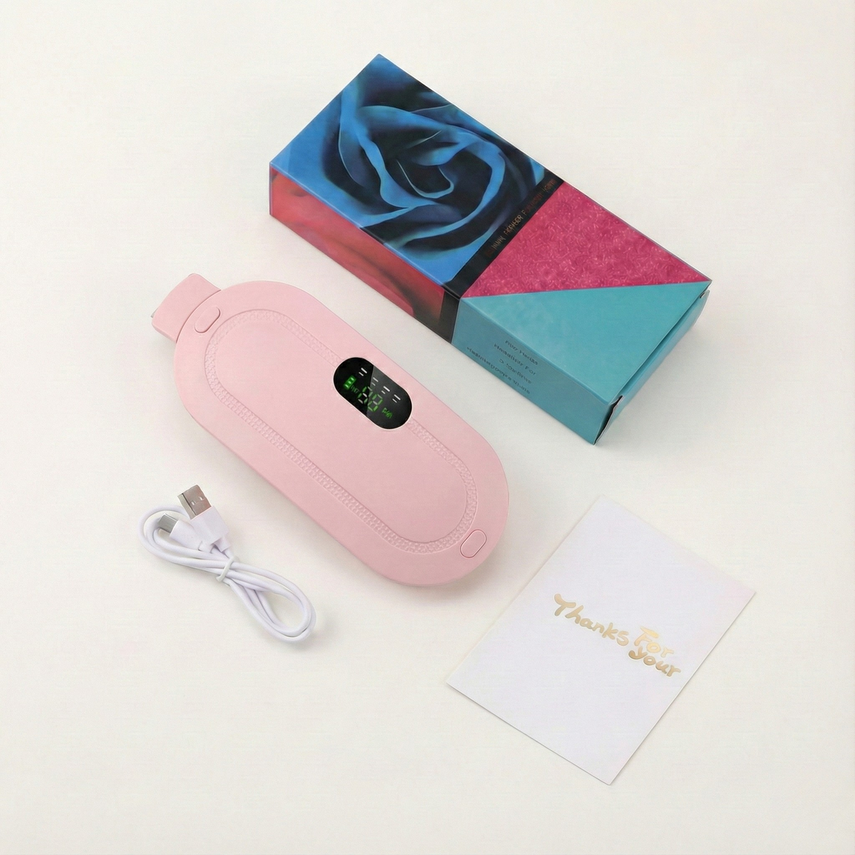 Menstrual Cramp Relief Massager - styled look