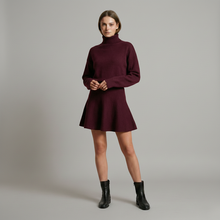 Timeless Elegant Short Dress - front view