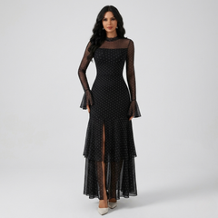 Elegant Slit Evening Gown