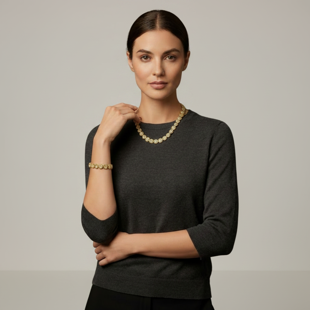 Glimmer Link Chain Set