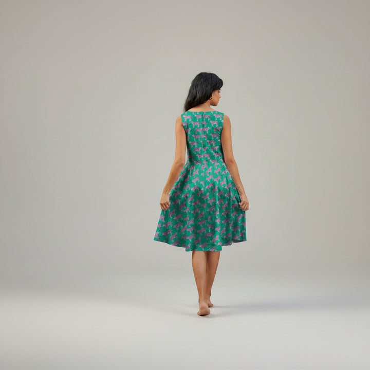 Leopard Vintage Dress