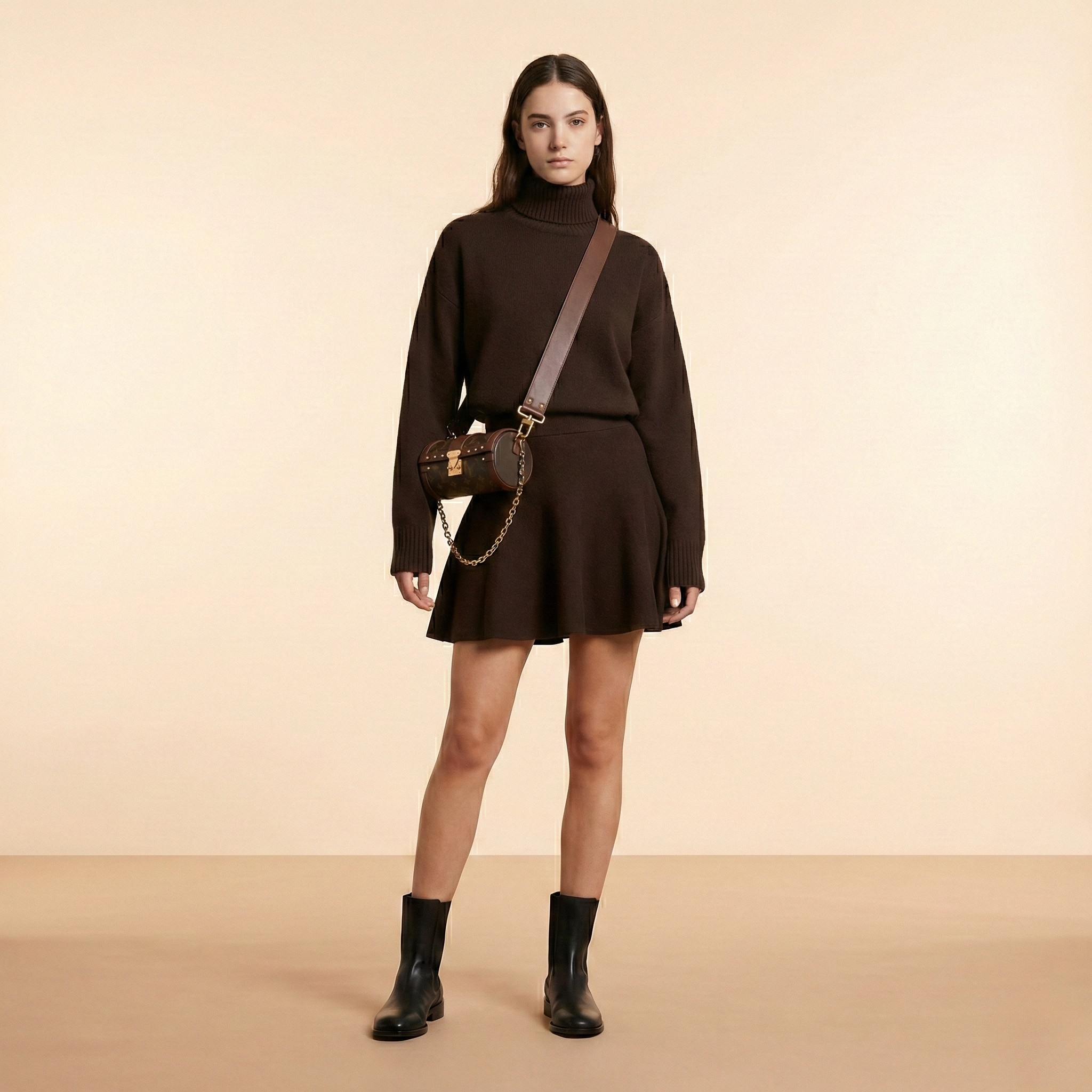 Timeless Elegant Short Dress - detail view