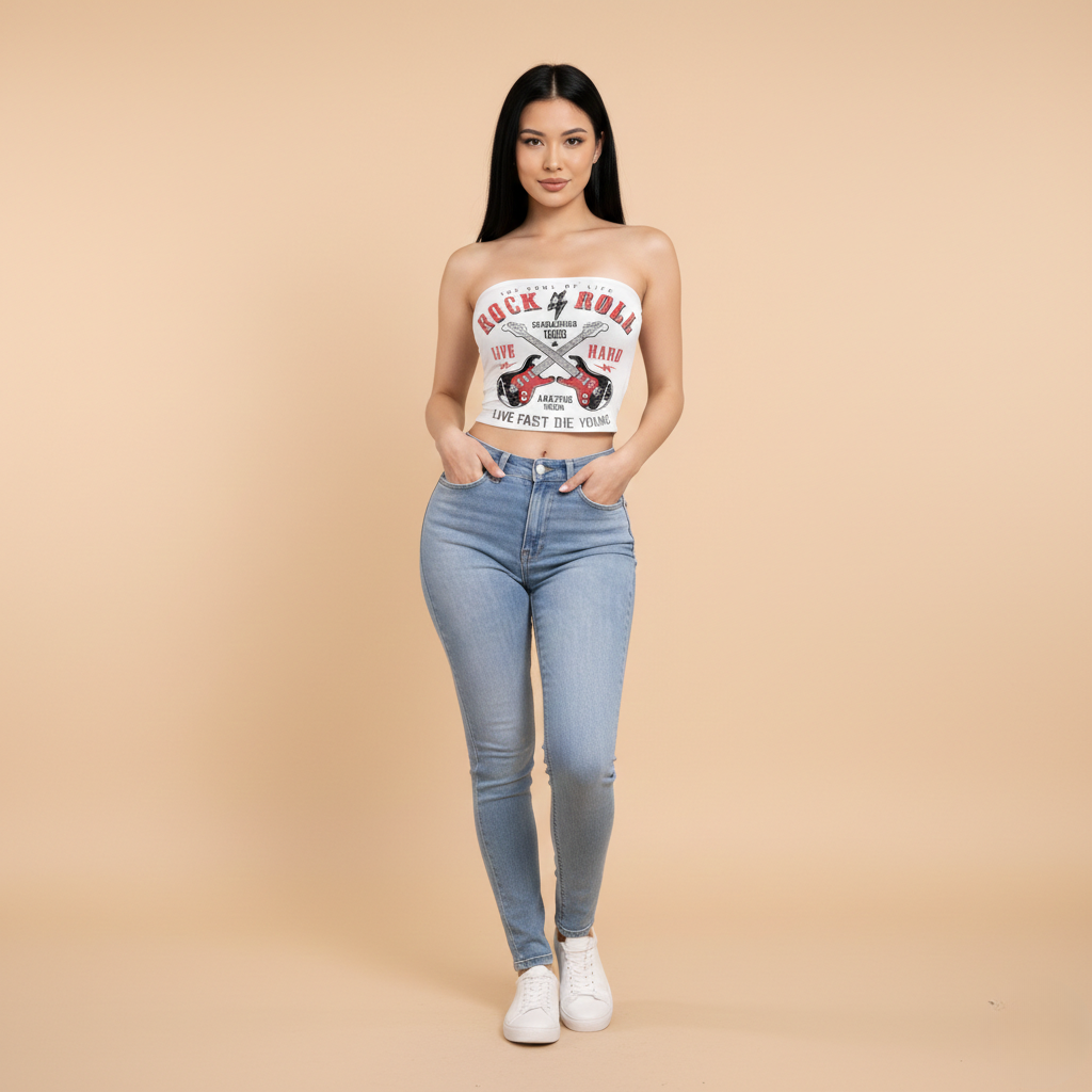 Rock & Roll Tube Top