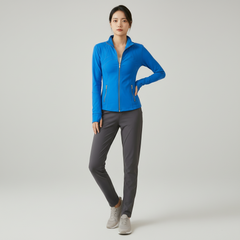 Blue Variant of Quick Dry Long Sleeve Jacket