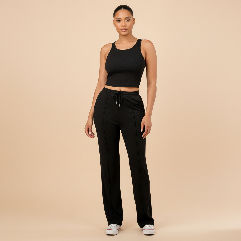 Tank Top And Bottom Set - side view