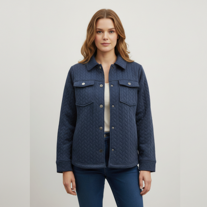 Onque Casual Textured Jacket - detail view