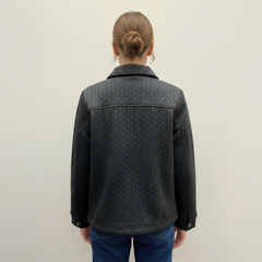 Onque Casual Textured Jacket - detail view