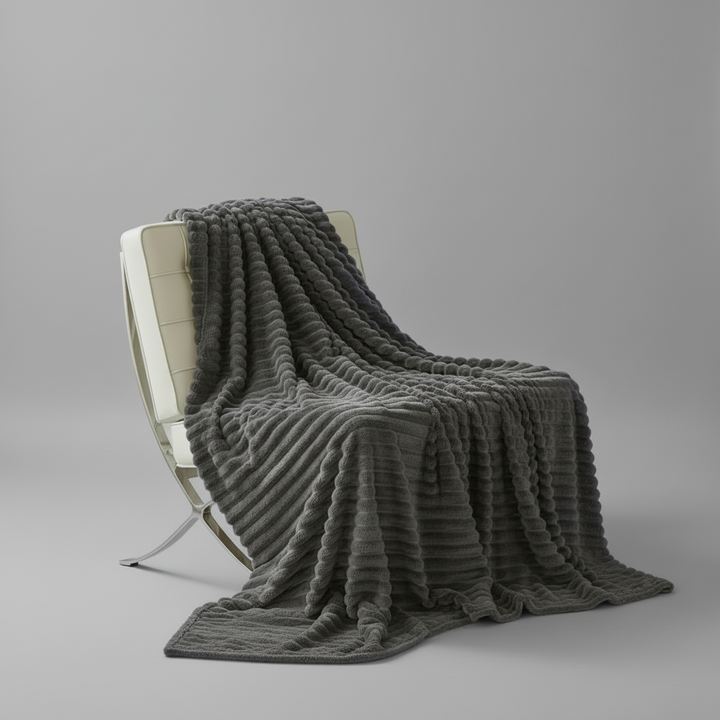 Fluffy Warm Plush Blanket - styled look