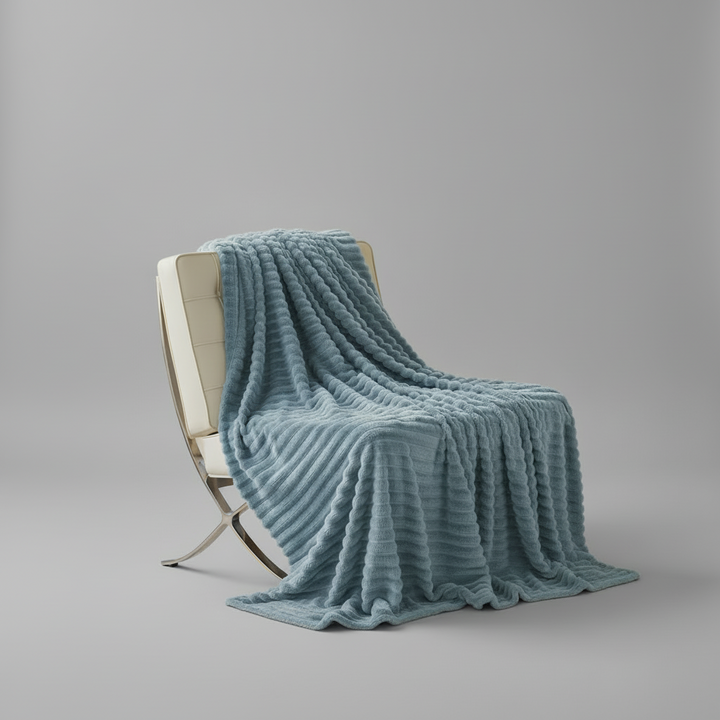Fluffy Warm Plush Blanket - front view