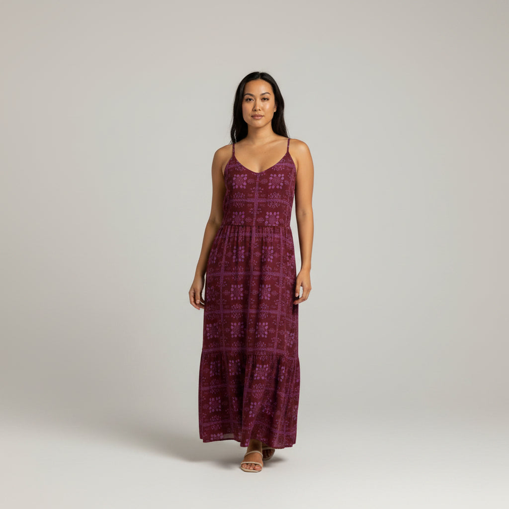 Kilinoe Dress in Mango Sunset