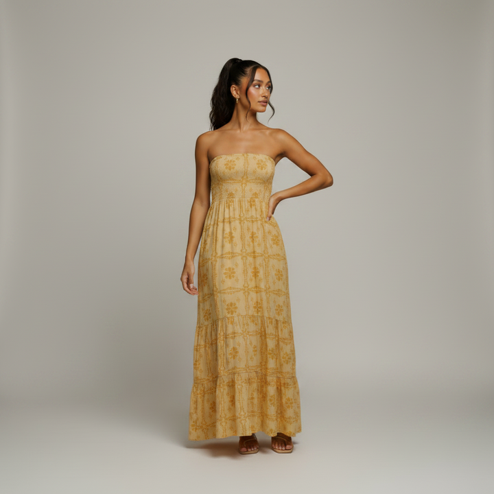 Mango Sunset Maile Dress