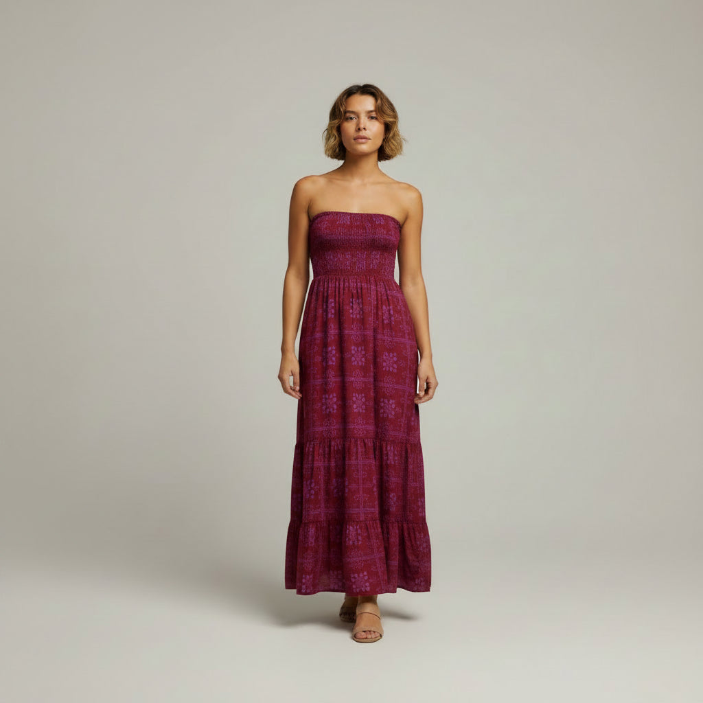 Mango Sunset Maile Dress