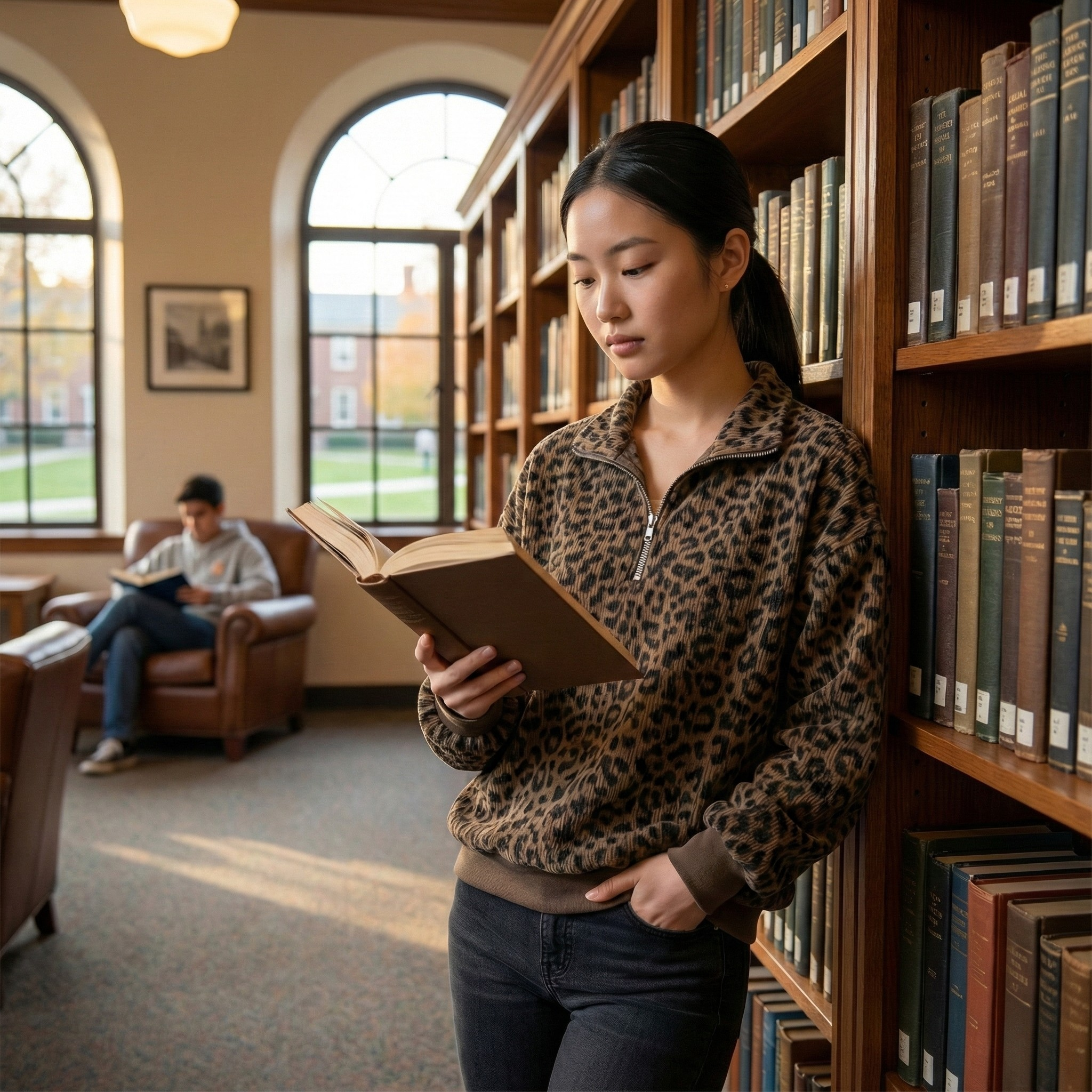 Library Stacks & Reading Room
