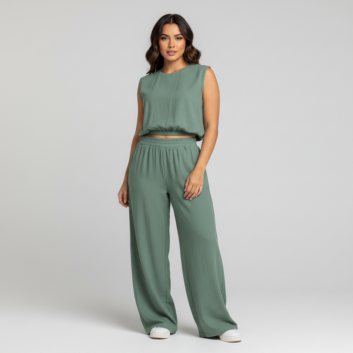 Summer Breeze Two-Piece Outfit