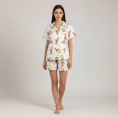 Monkey Pajama Lounge Set
