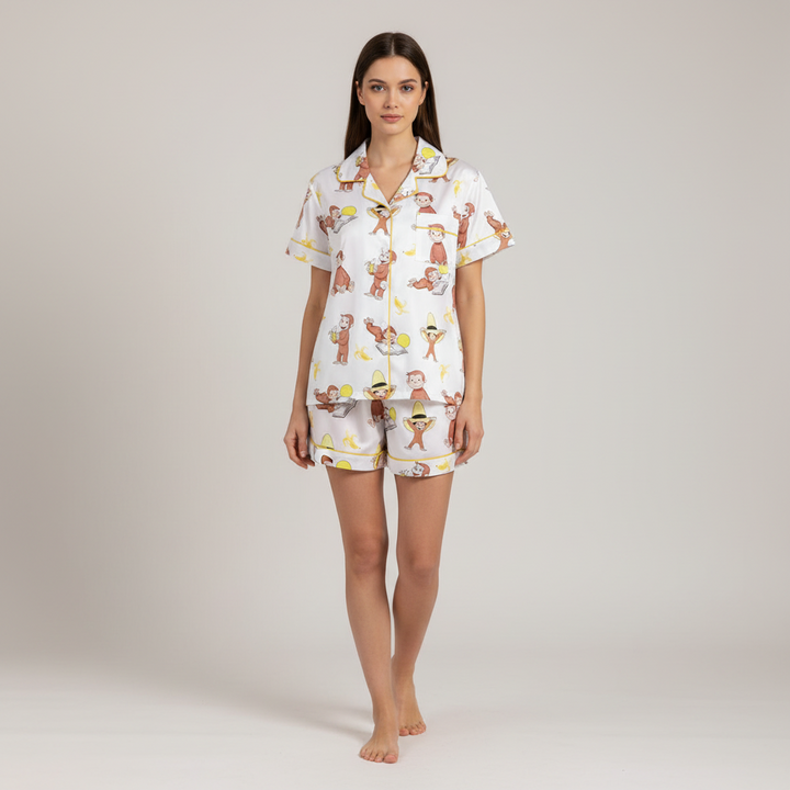 Monkey Pajama Lounge Set