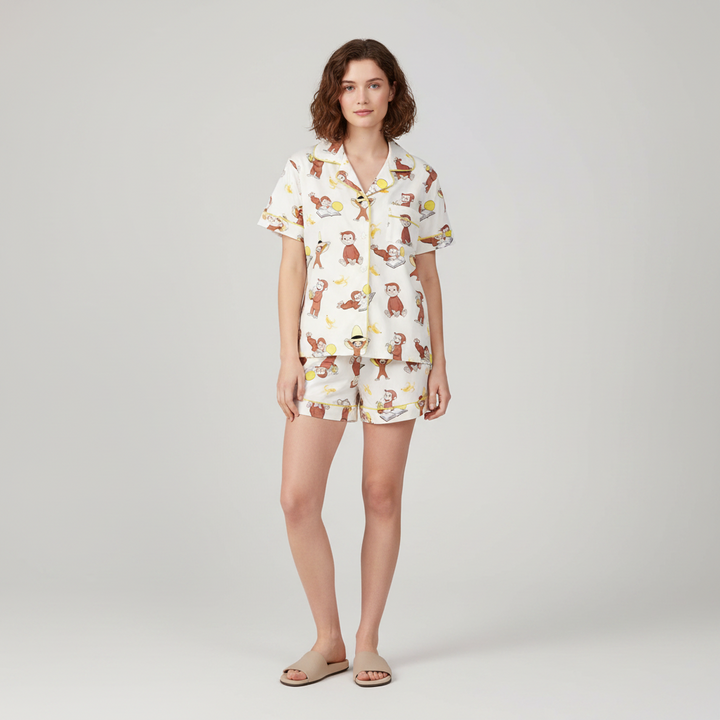 Monkey Pajama Lounge Set