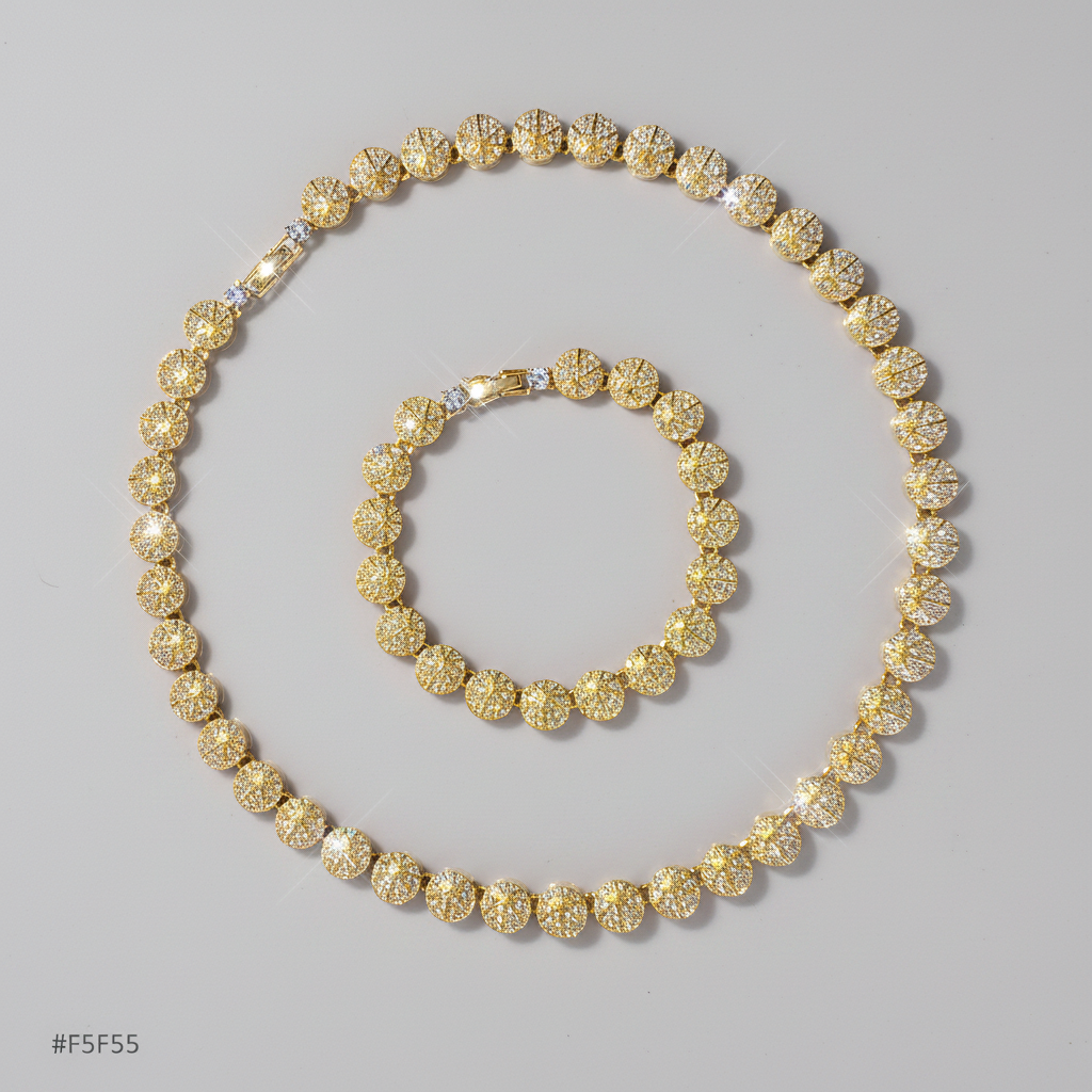 Glimmer Link Chain Set