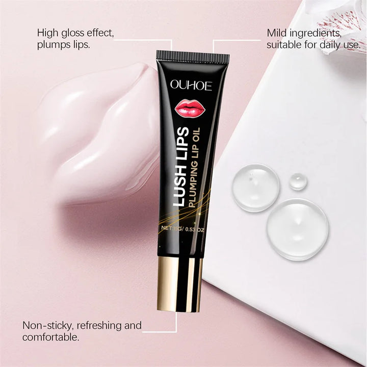 Lush Lips Serum Oil - side view