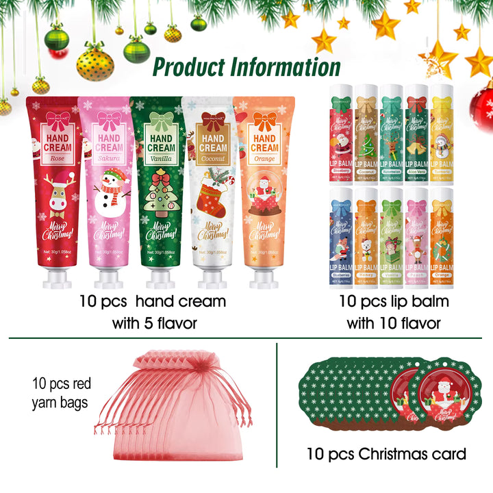 The_Winter_Care_Gift_Box_with_hand cream & Lip balm