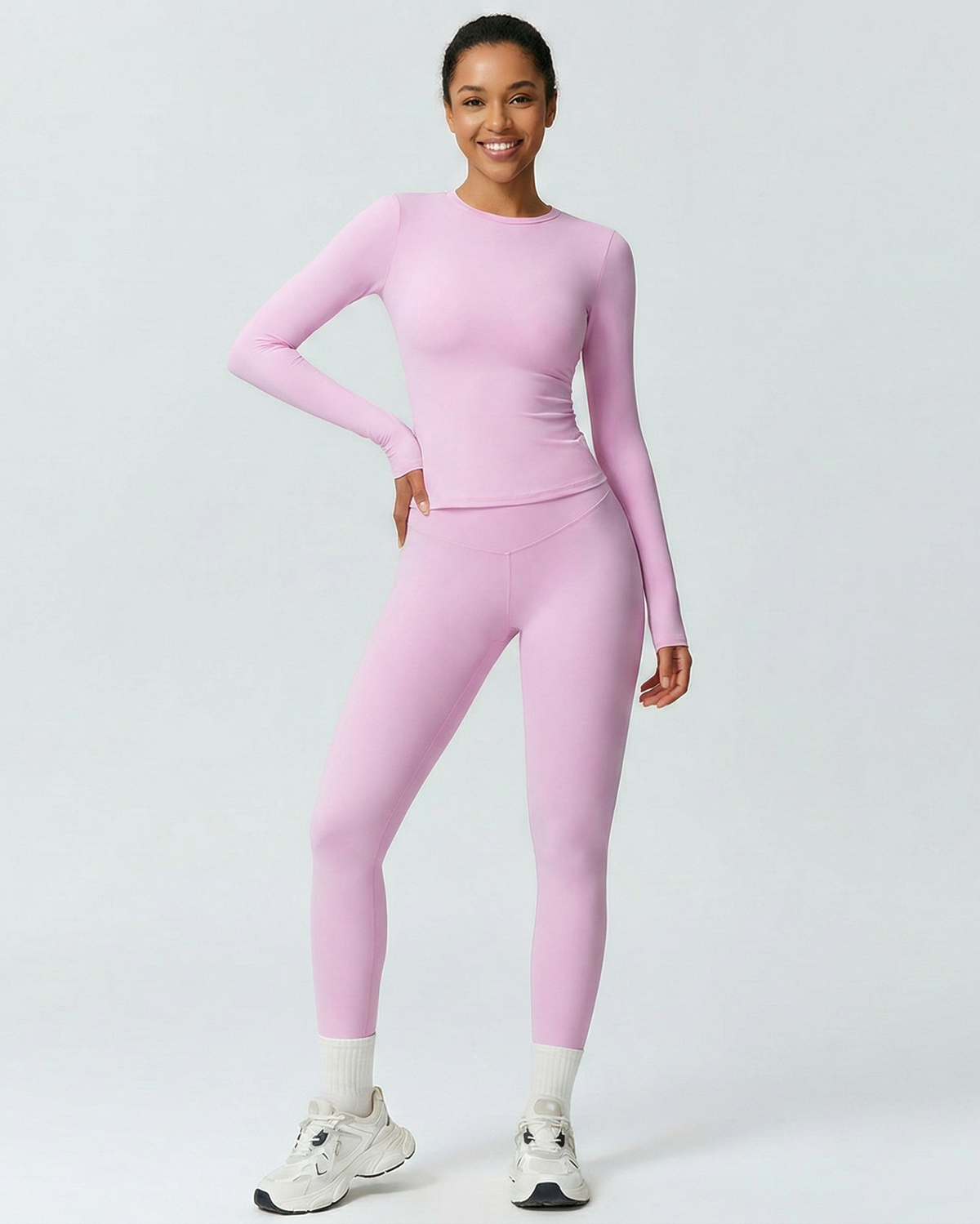 Two-Piece Active Wear Set - colour option