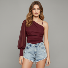 Short On Time Distressed Shorts - Lifestyle Shot | Mavena Co