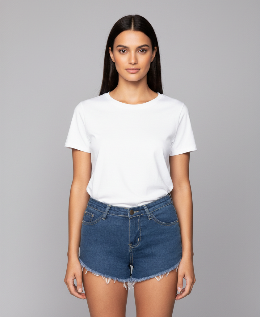 Zip Me Up Denim Shorts - View 7 | Mavena Co