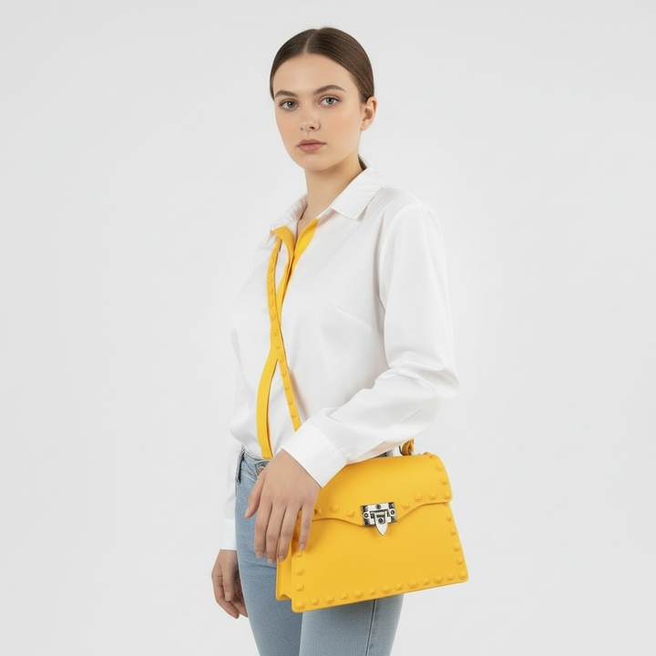 The Rivet Rebel Clutch
