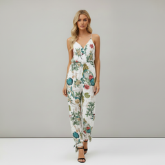 Floral Knot Cami Jumpsuit