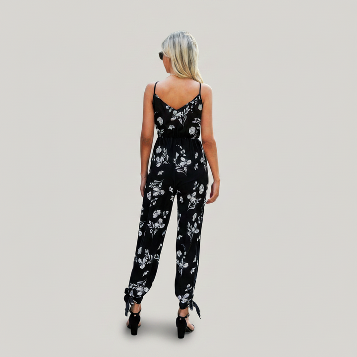 Floral Knot Cami Jumpsuit