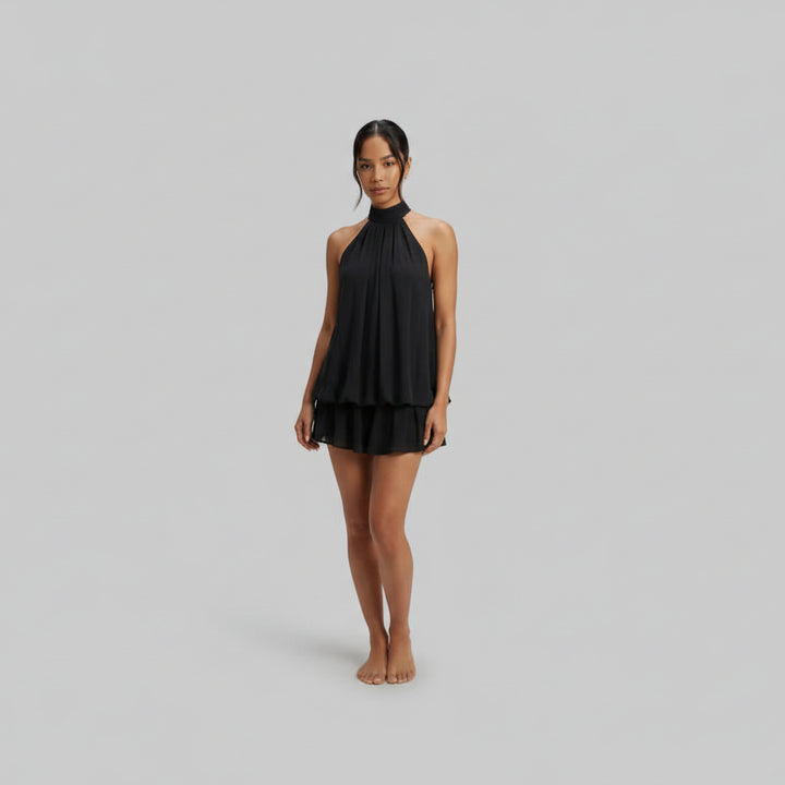 Chic Tie-Back Mini