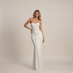 Radiance Off-Shoulder Strapless Gown - Mavena Co.