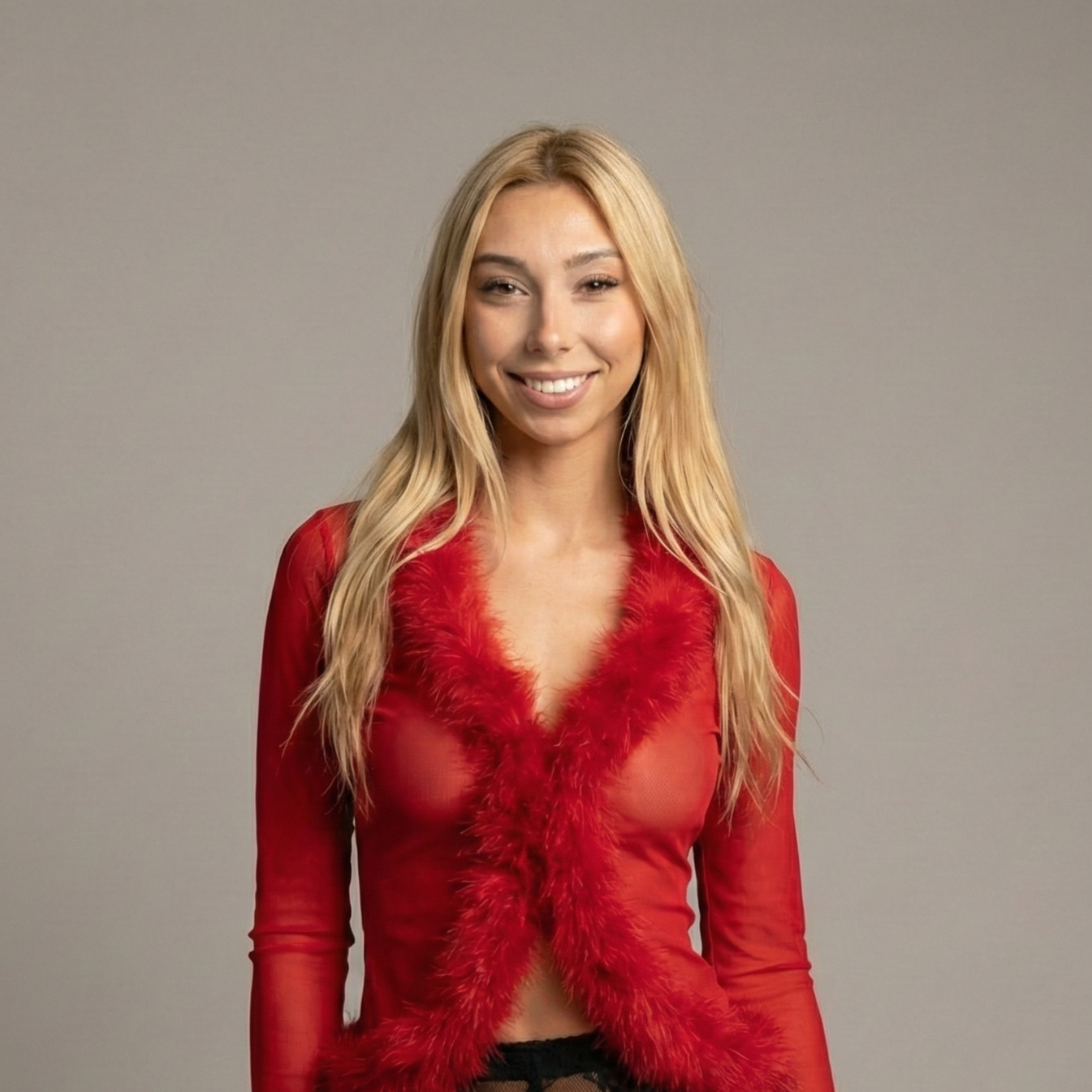 Mesh Casual Long Sleeve Top