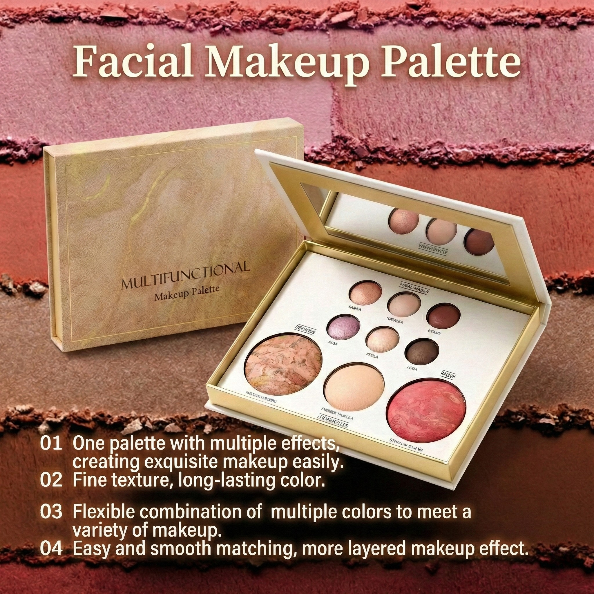 Facial Makeup Palette