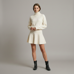 Timeless Elegant Short Dress - side view