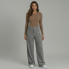 Casual Wide Leg Trousers
