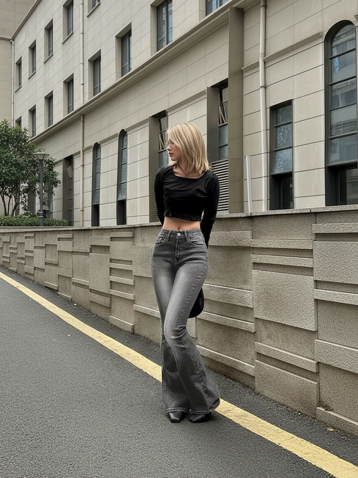 bell bottom jeans