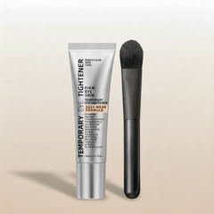 Revitalizing Eye Cream jar with collagen-enriched formula on clean white surface, smooth texture visible