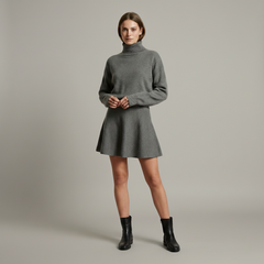 Timeless Elegant Short Dress - side view