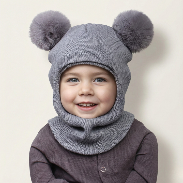 Toddler Knit Beanie Hat (1-3 years) - styled look