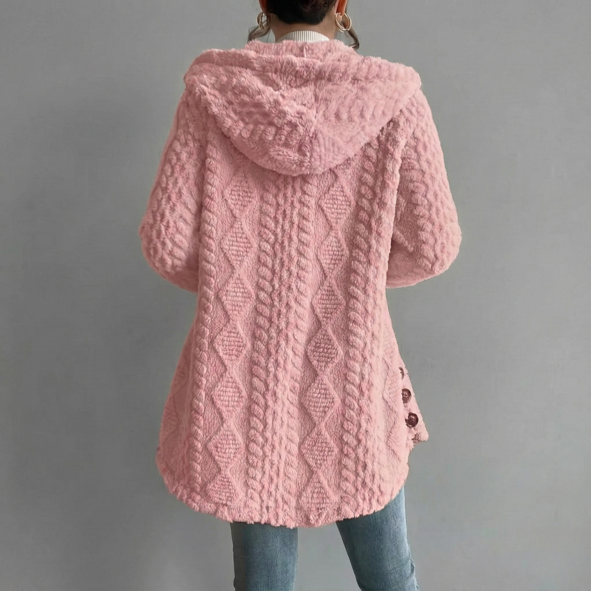 Knit Hoodie Jacket